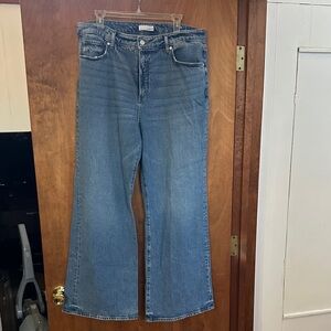 LOFT Women's Flare Jeans in Blue